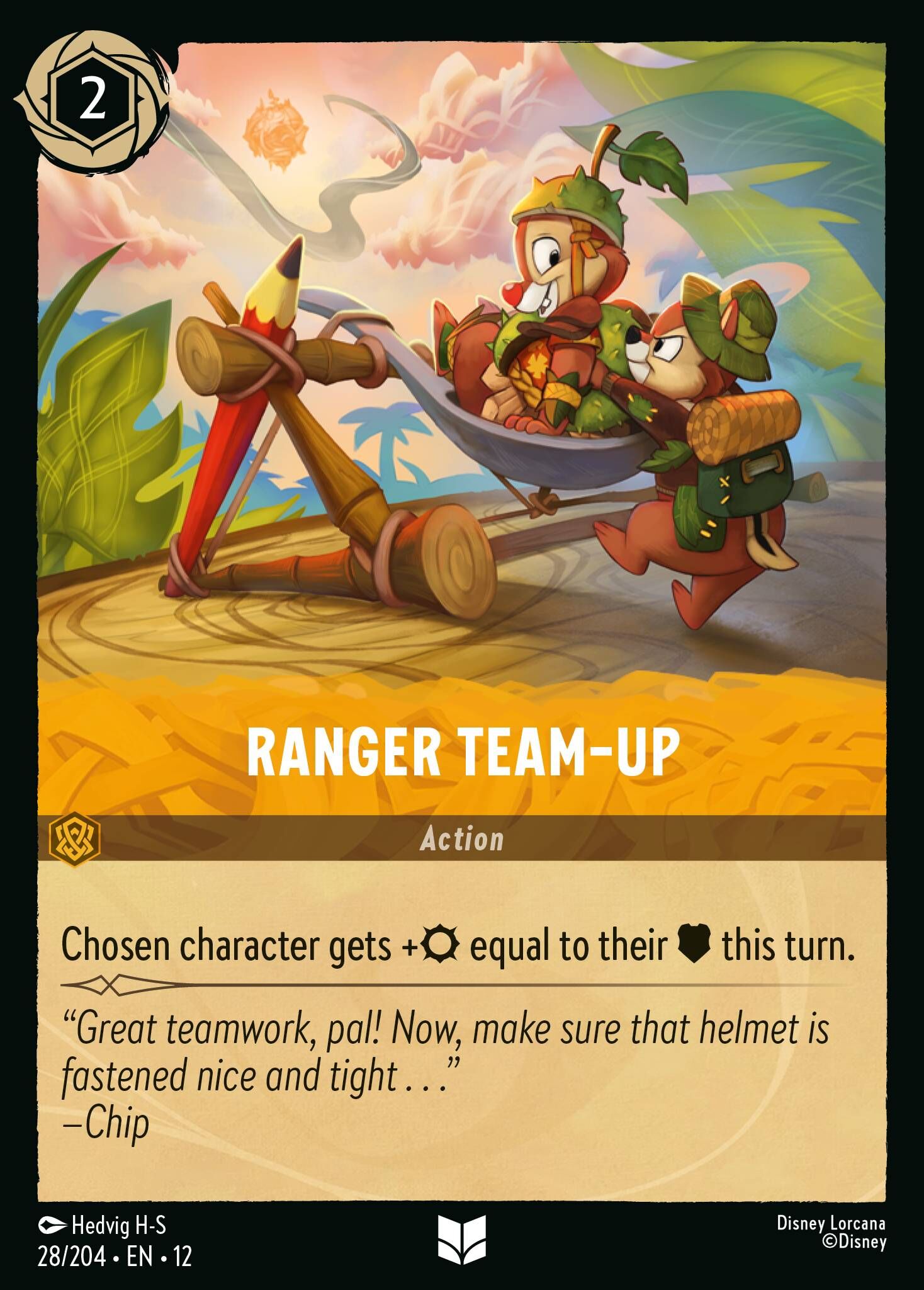 Wilds Unknown - 28/204 Ranger Team-Up (Foil) UC