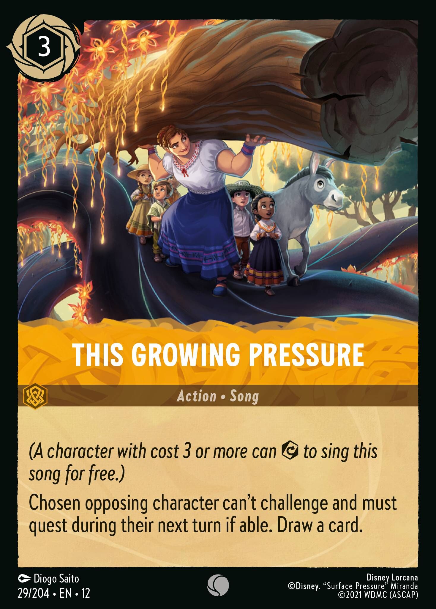 Wilds Unknown - 29/204 This Growing Pressure (Foil) C