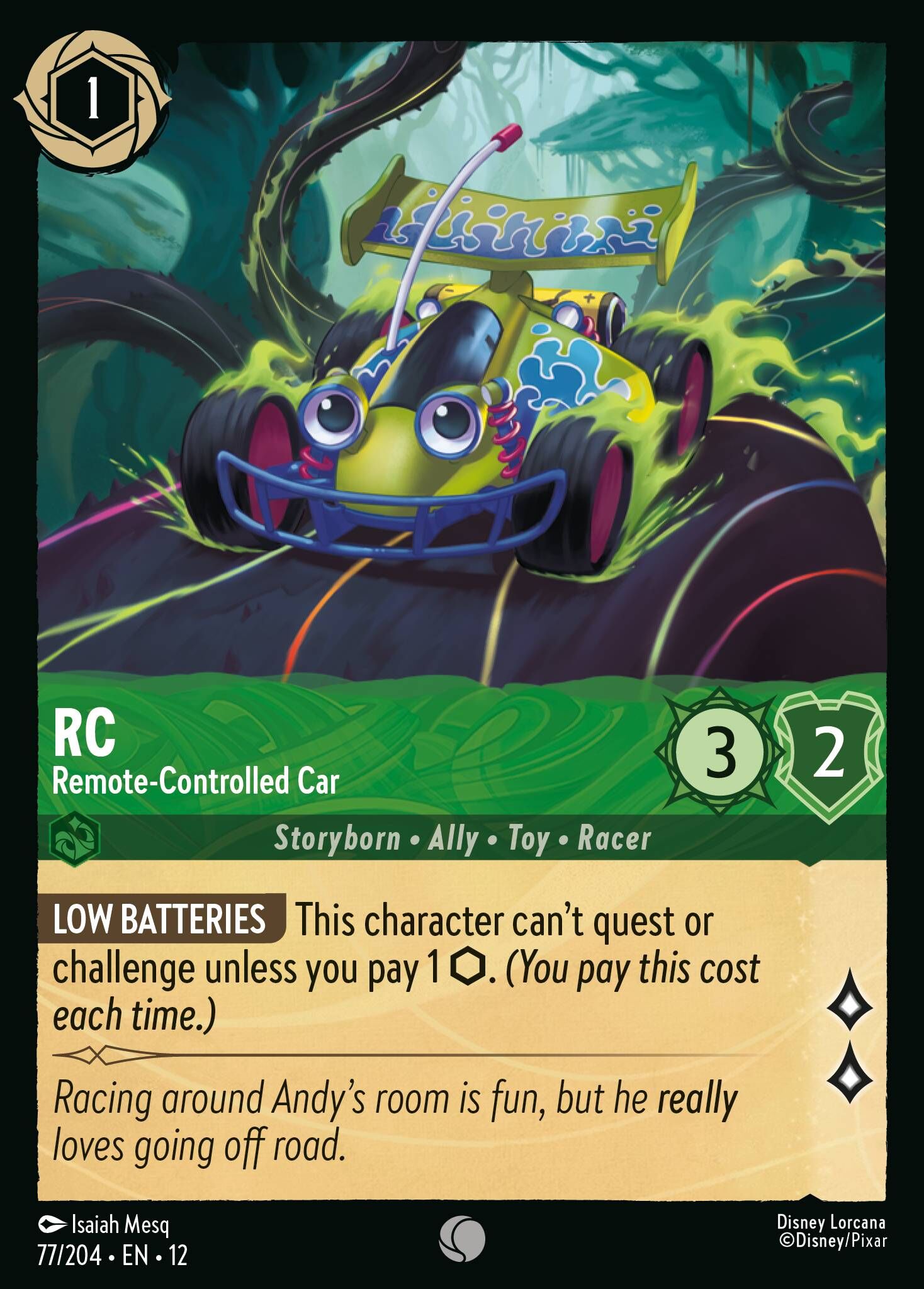 Wilds Unknown - 77/204 RC - Remote-Controlled Car (Foil) C