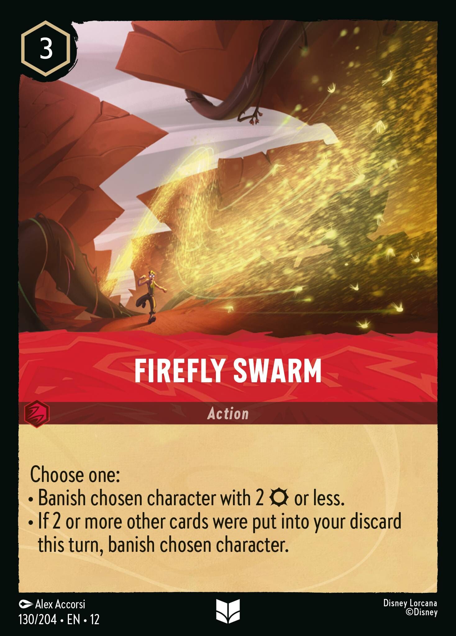 Wilds Unknown - 130/204 Firefly Swarm (Foil) UC
