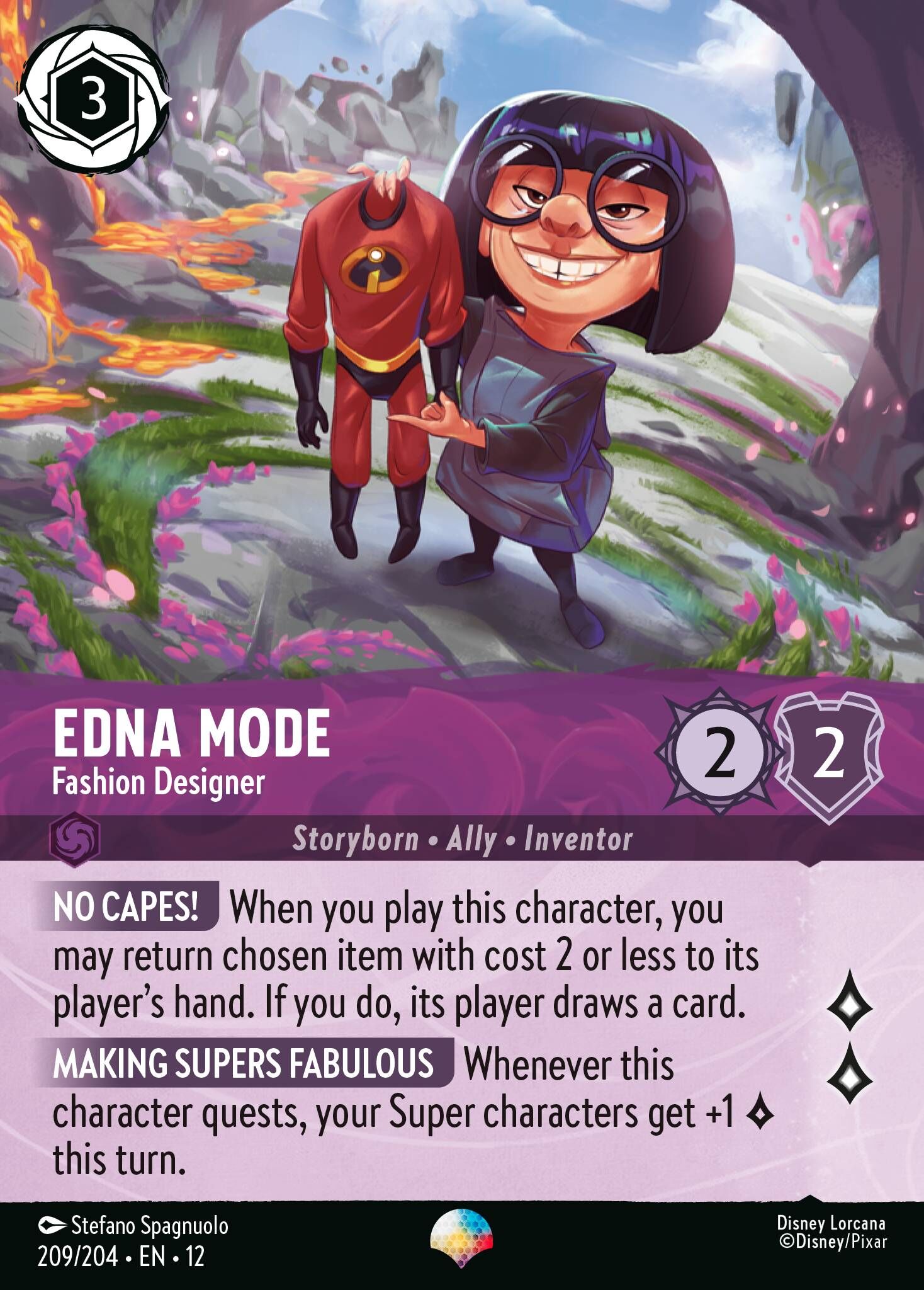 Wilds Unknown - 209/204 Edna Mode - Fashion Designer EP