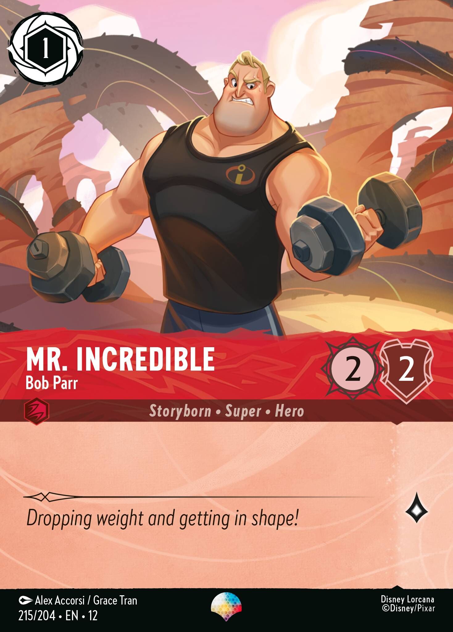 Wilds Unknown - 215/204 Mr. Incredible - Bob Parr EP