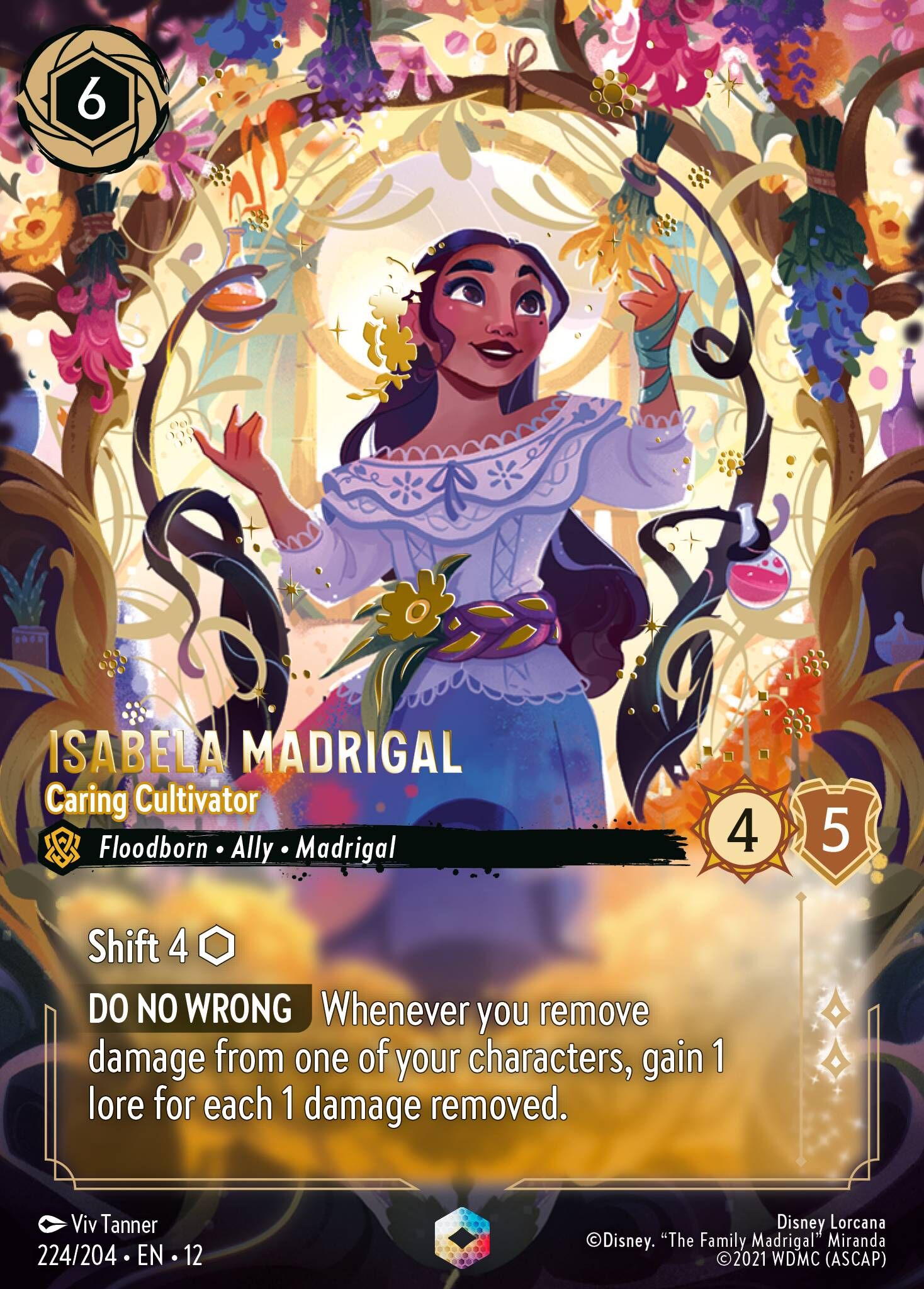 Wilds Unknown - 224/204 Isabela Madrigal - Caring Cultivator E