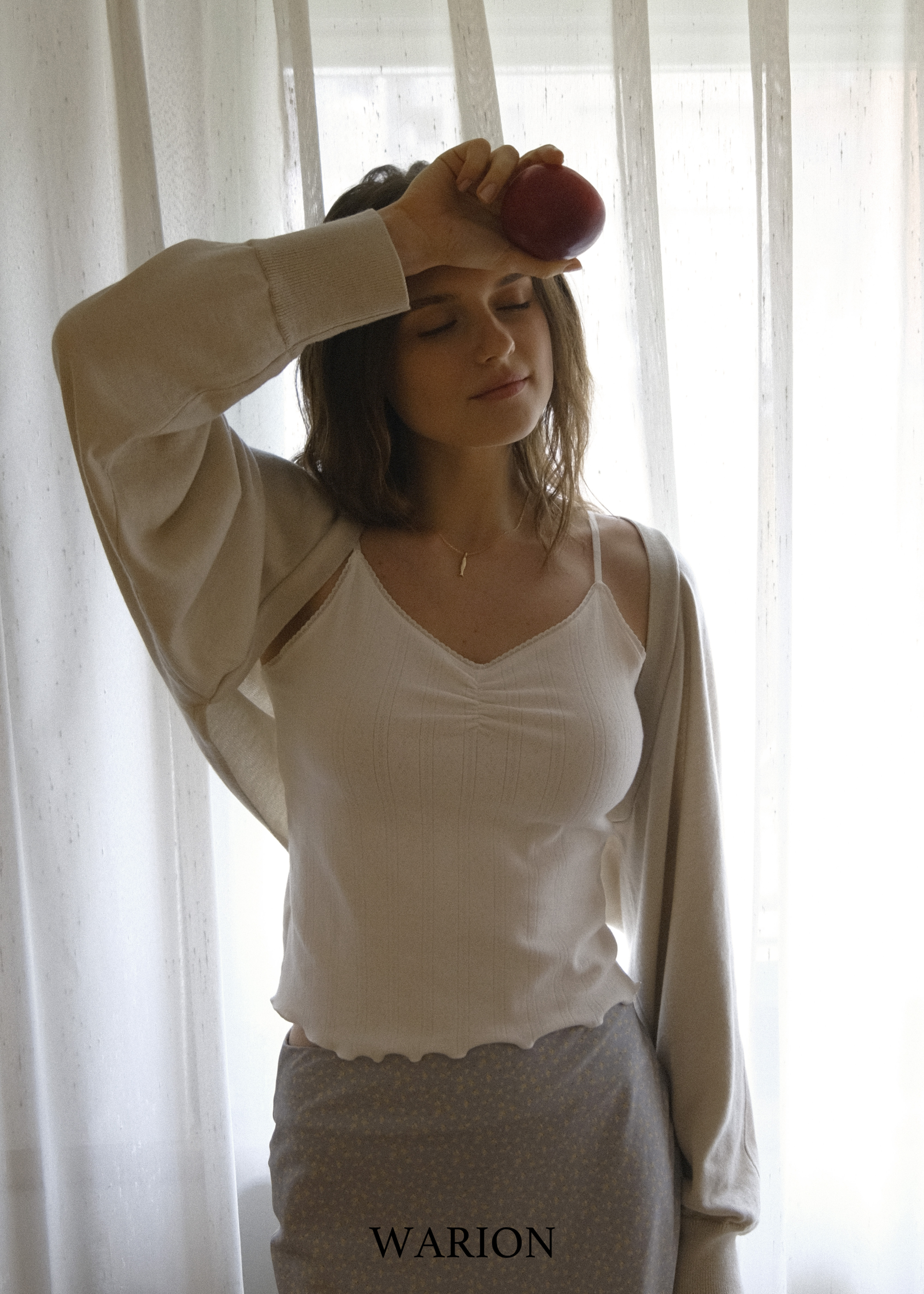 Elena Blouse - Oat (2nd)