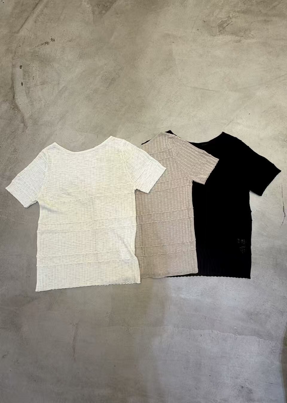 AB6316 立體打摺Tee