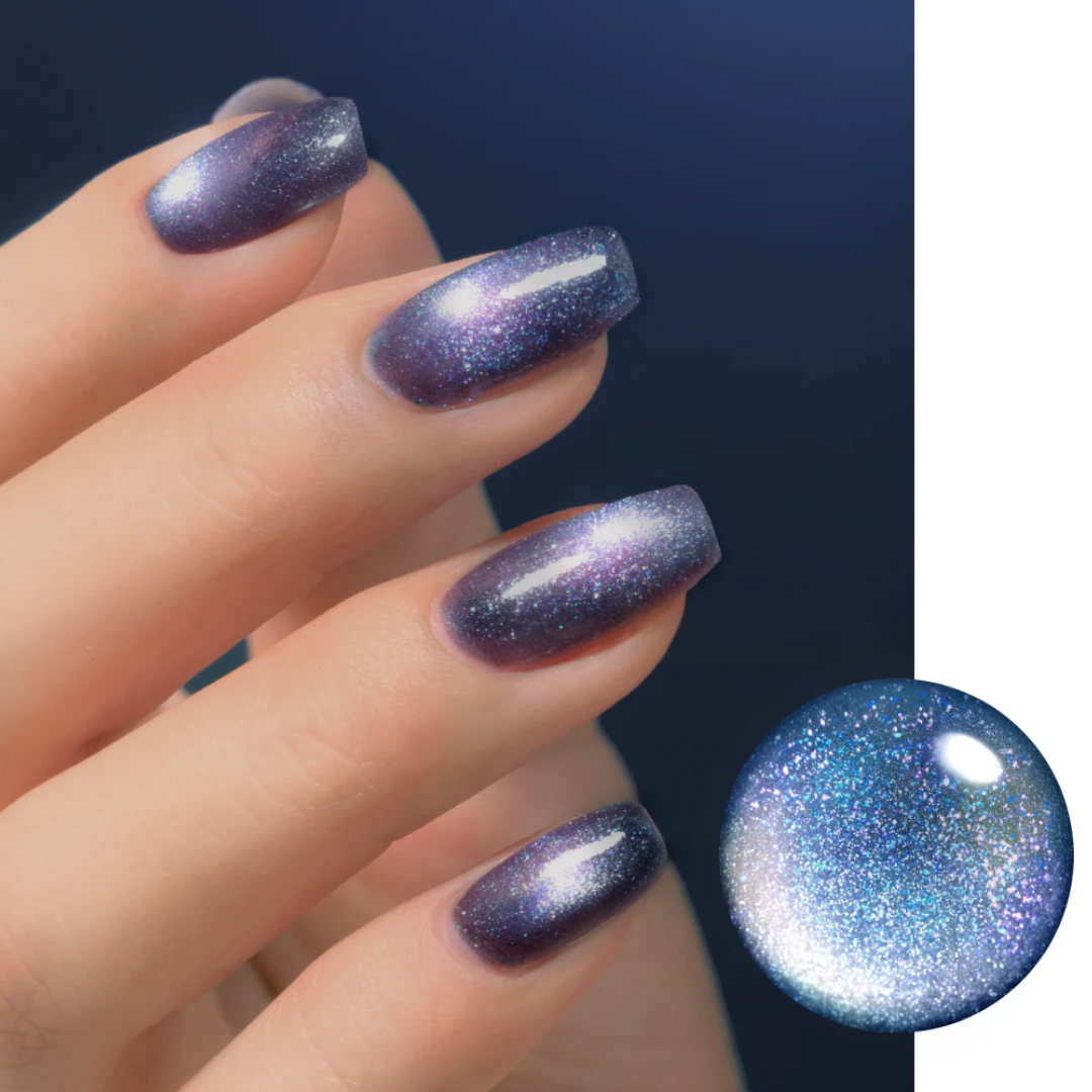 日本Gelme1 Magnetism Gel 可撕式Gel貓眼磁石Gel甲油 GMG3-17 Nocturne Spark 暮光閃星