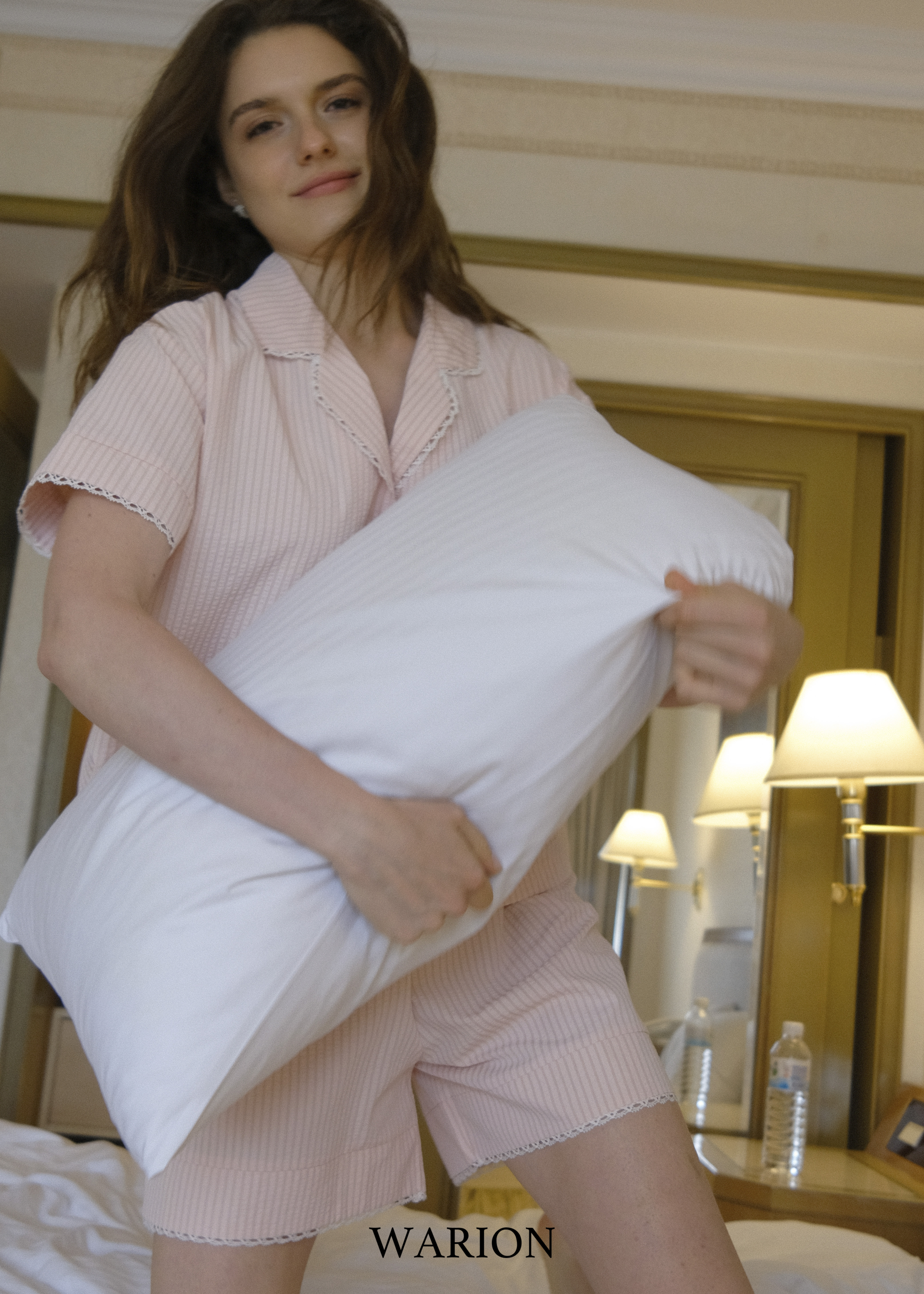 Lazy Morning Pajama Set - Pink