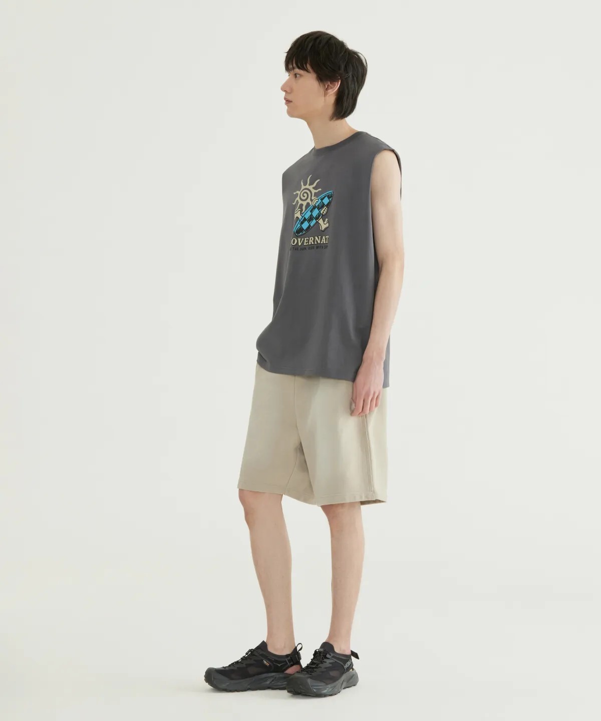 【OWN】Covernat 無袖 上衣 背心 2026 春夏 新品 休閒 圓領 衝浪 大LOGO 不分男女 炭灰 白色 深藍 CO2602STS2CH CO2602STS2WH CO2602STS2NA