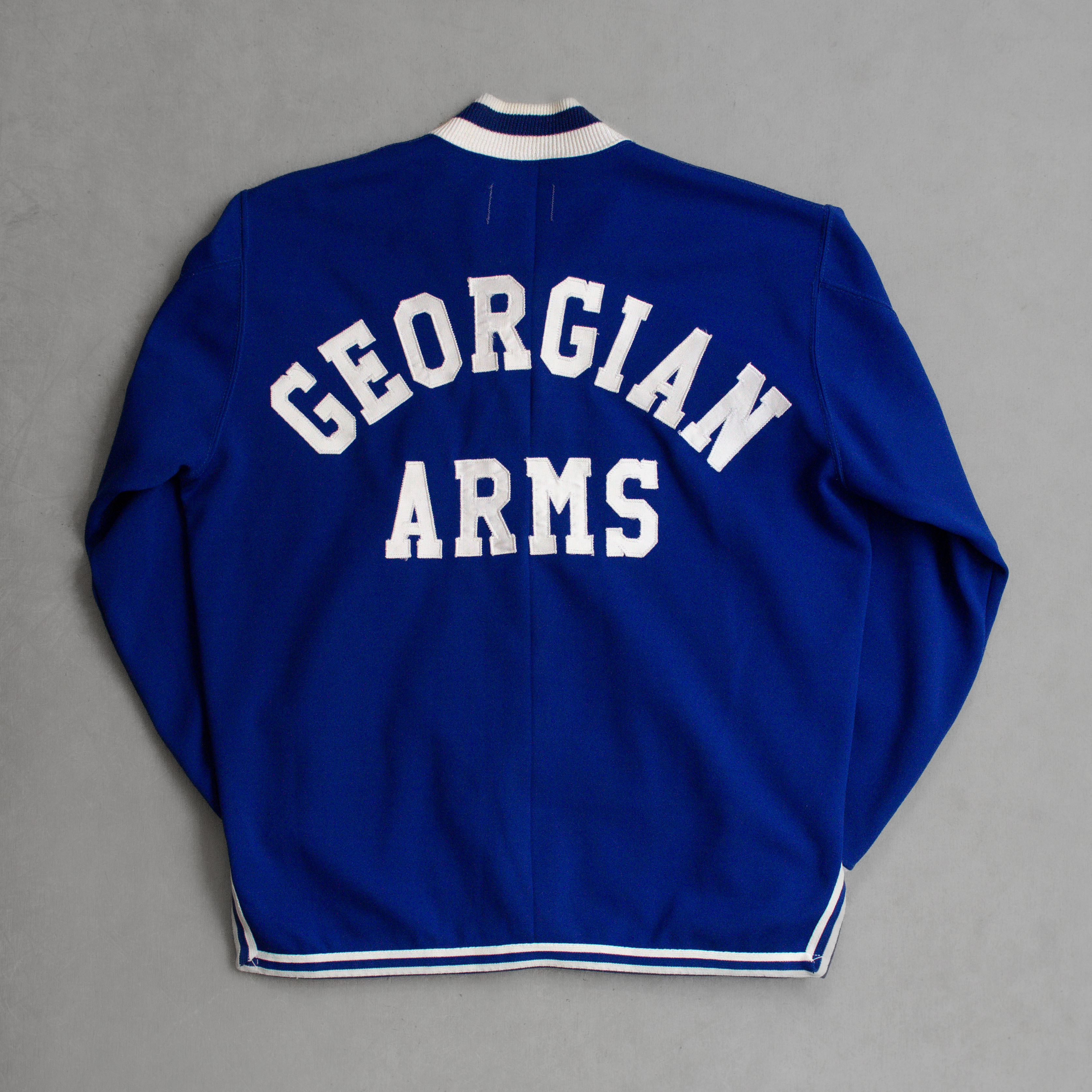 70S SPEEDLINE ATHLETIC JACKET 美國 藍色 滾邊 長袖 運動 外套