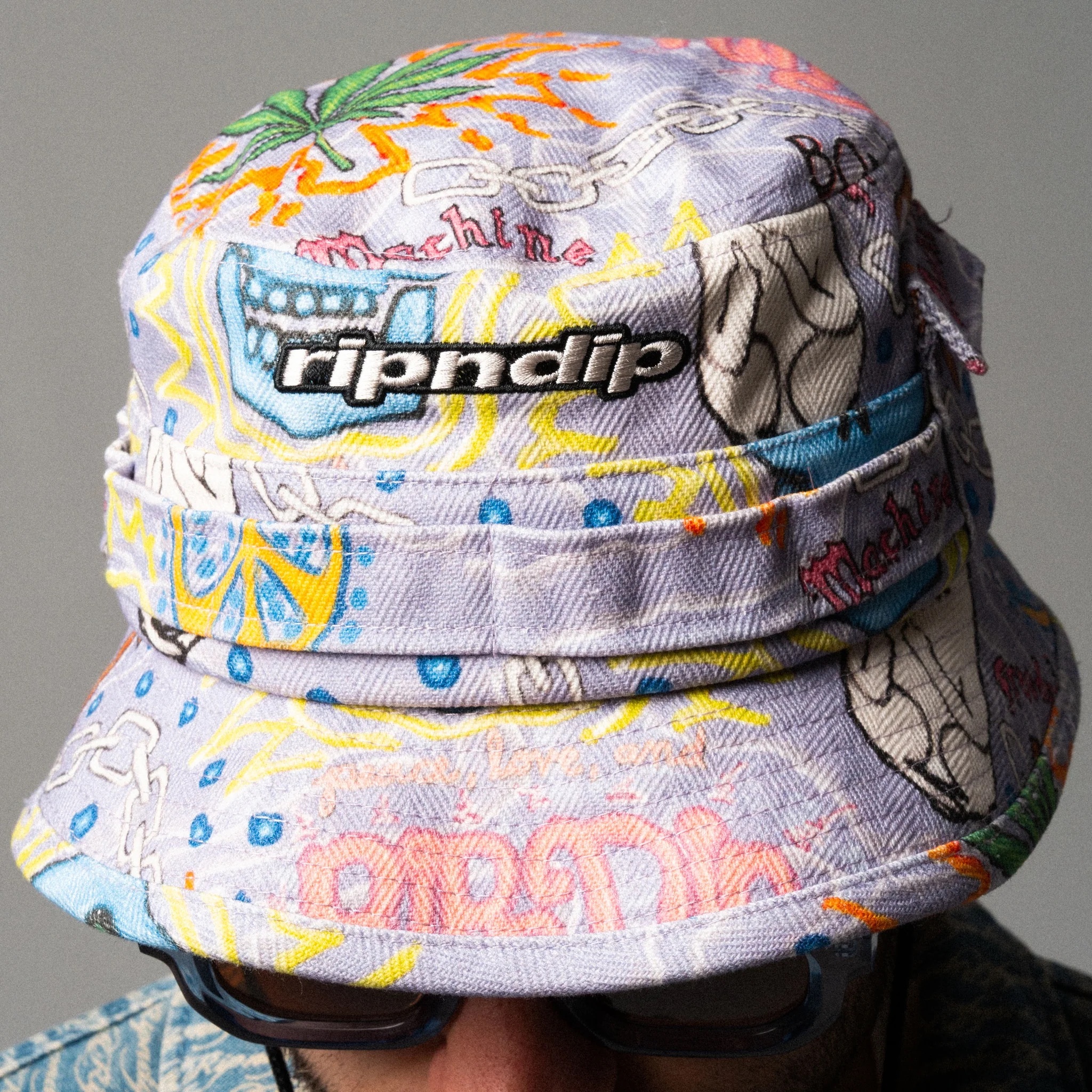 RIPNDIP 中指貓 BORN TO LOVE 漁夫帽