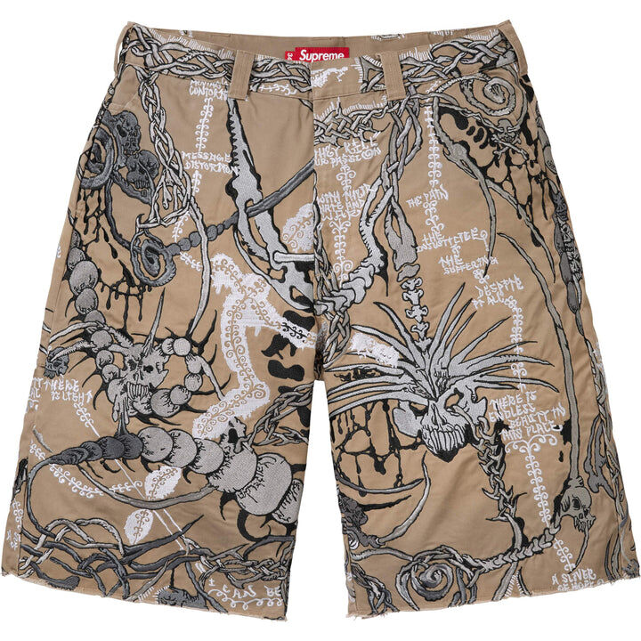 【Supreme】0620WEEK 17發售Wombat Embroidered Work Short