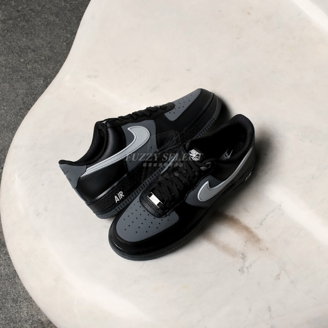 【逢甲 FUZZY】Nike Air Force 1 立體勾 黑灰 IR1475-010 骨白 IR1475-133