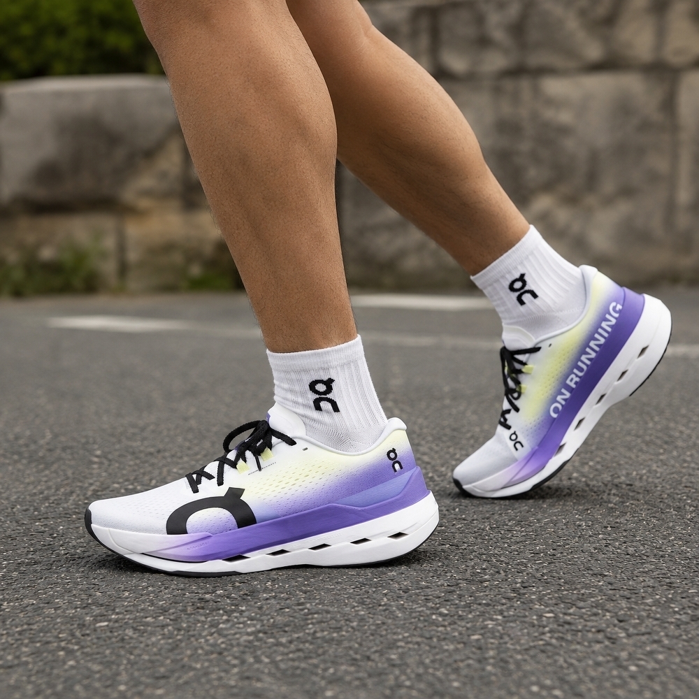 ON 昂跑 Logo Sock Mid 休閒Logo中筒襪 三雙入 [2UF10520]