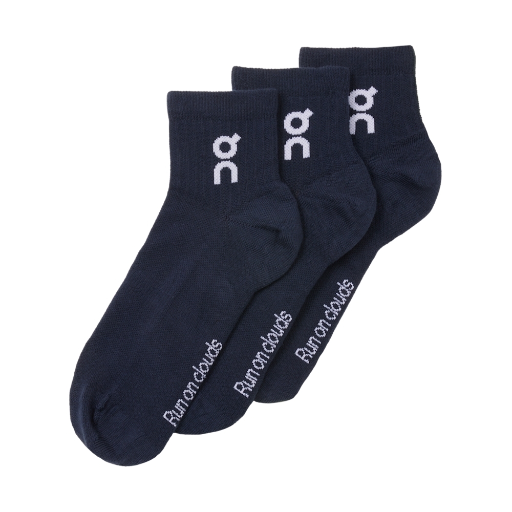 ON 昂跑 Logo Sock Mid 休閒Logo中筒襪 三雙入 [2UF10520]