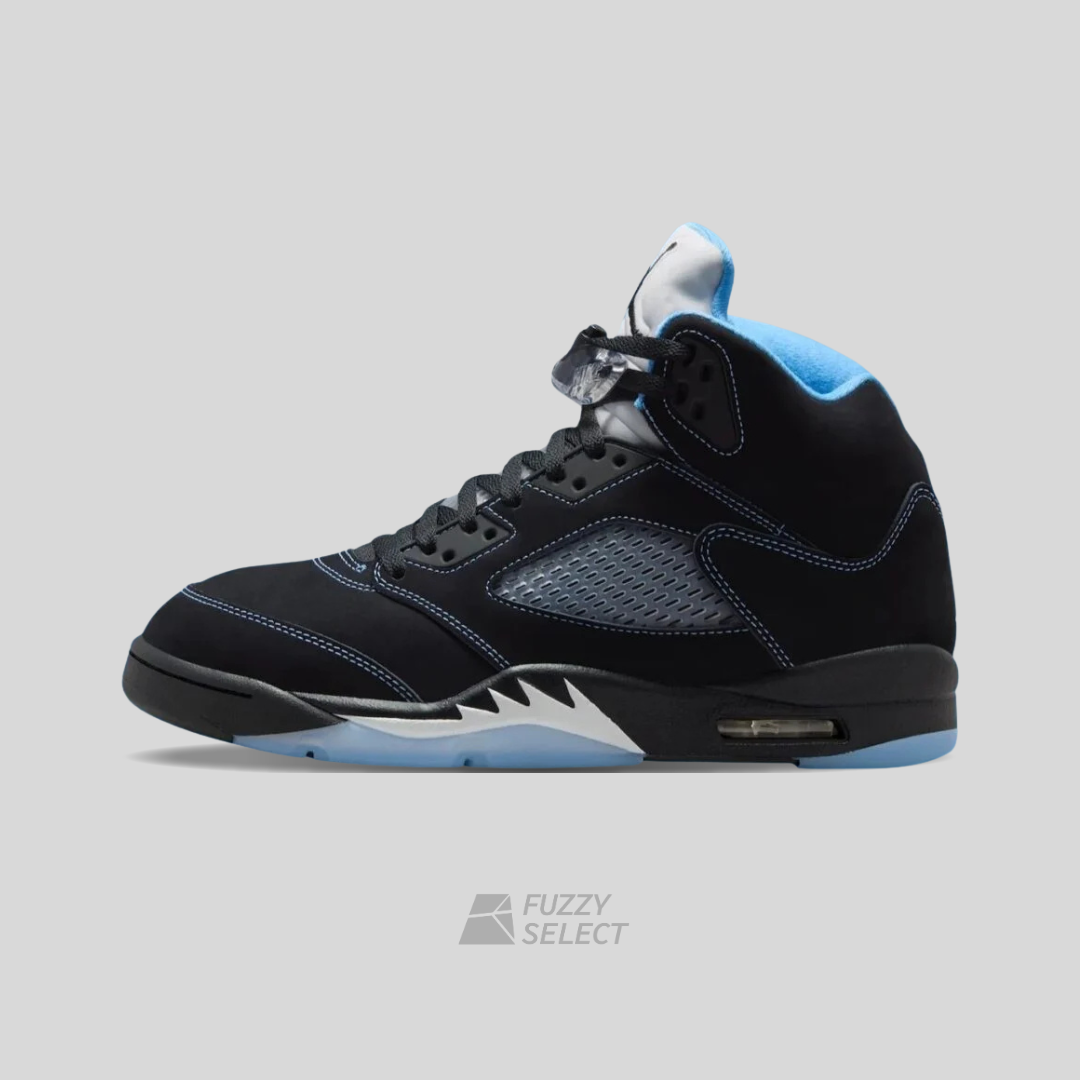 【逢甲 FUZZY】Air Jordan 5 "Black Carolina" 黑藍 DD0587-008