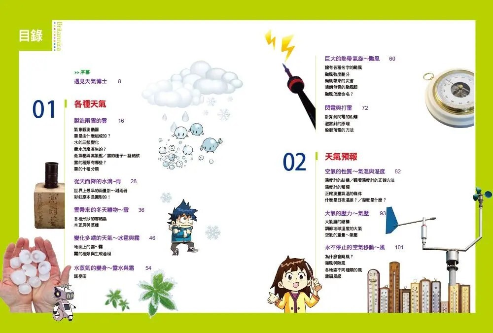 漫畫大英百科【生物地科6】：天氣