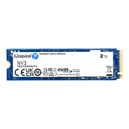 Kingston NV3 PCIe 4.0 NVMe M.2 SSD｜高速儲存固態硬碟