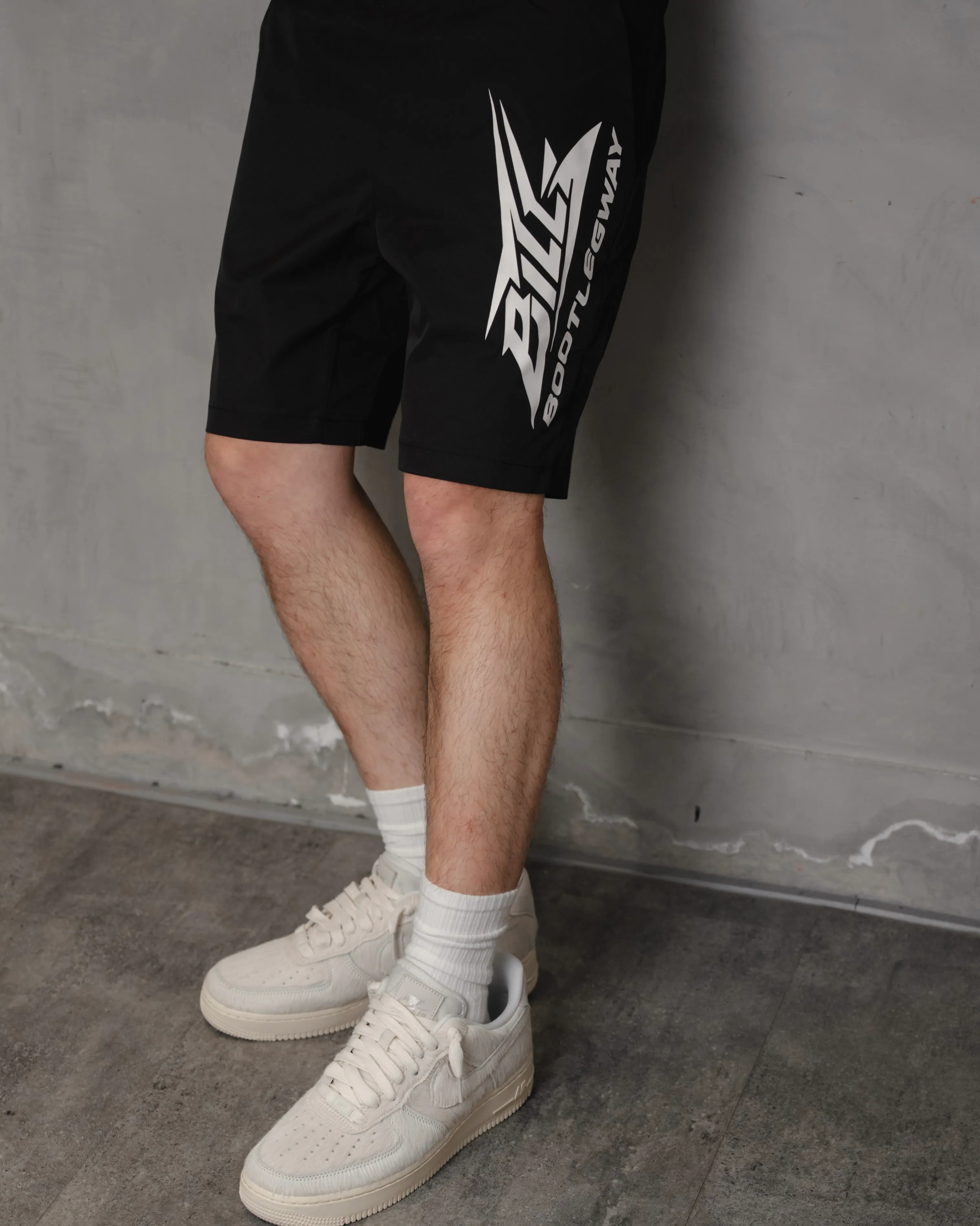 Bootlegway｜BTLG Sport Shorts (Black)