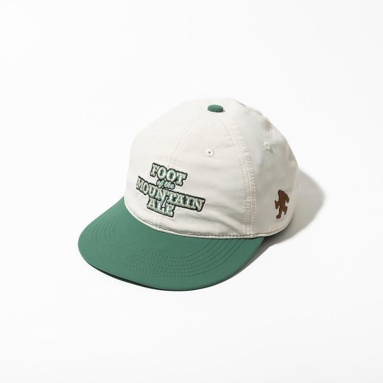 TACOMA FUJI RECORDS - FOOT OF THE MOUNTAIN ALE CAP - NATURAL×GREEN