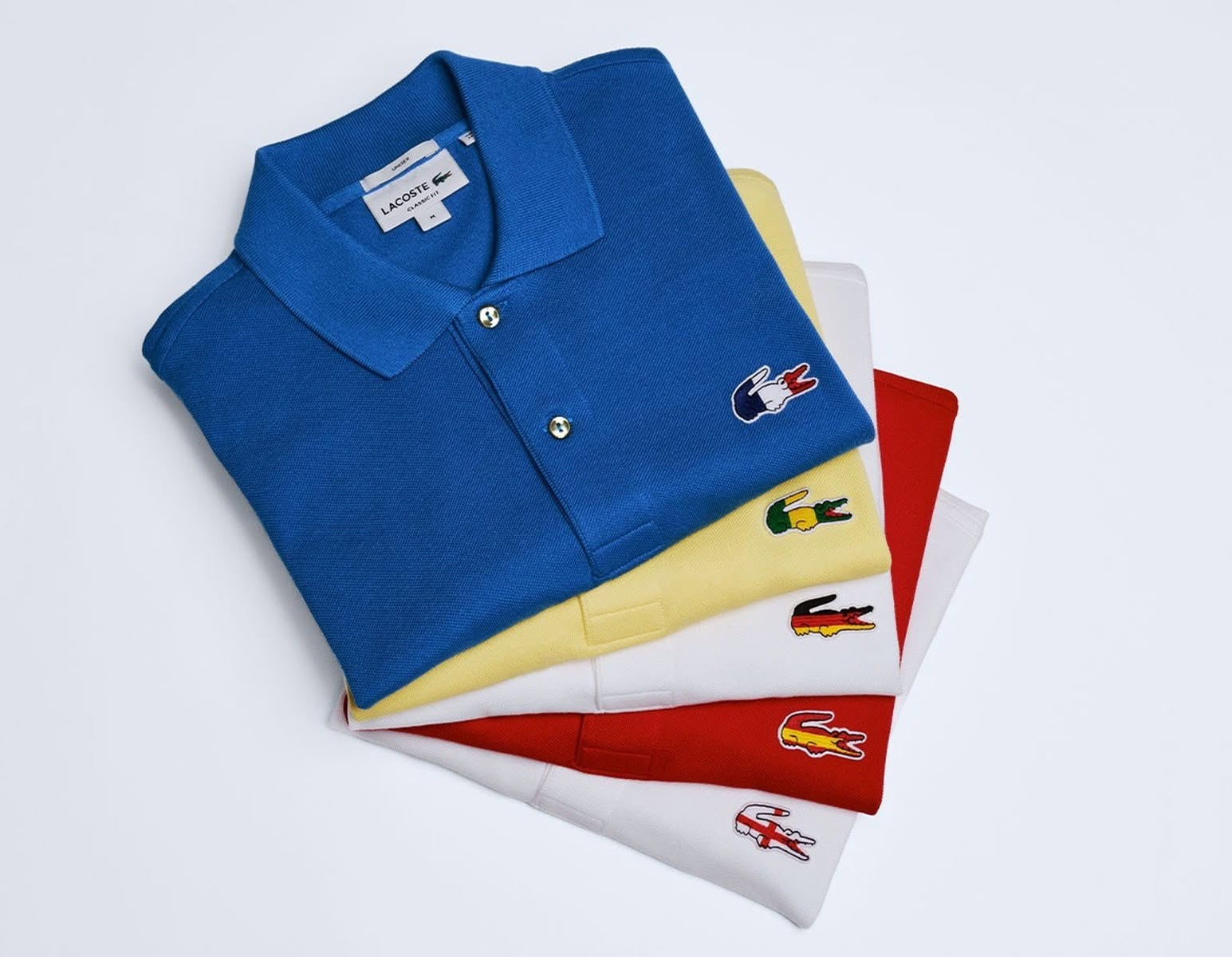 日本LACOSTE L.12.12 COUNTRY EDITION polo 衫