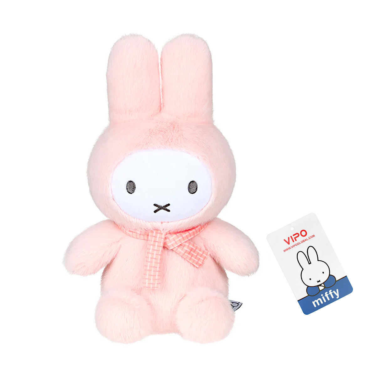 VIPO Miffy 馬卡龍毛绒公仔 (25cm) -粉紅色 -MIF37555