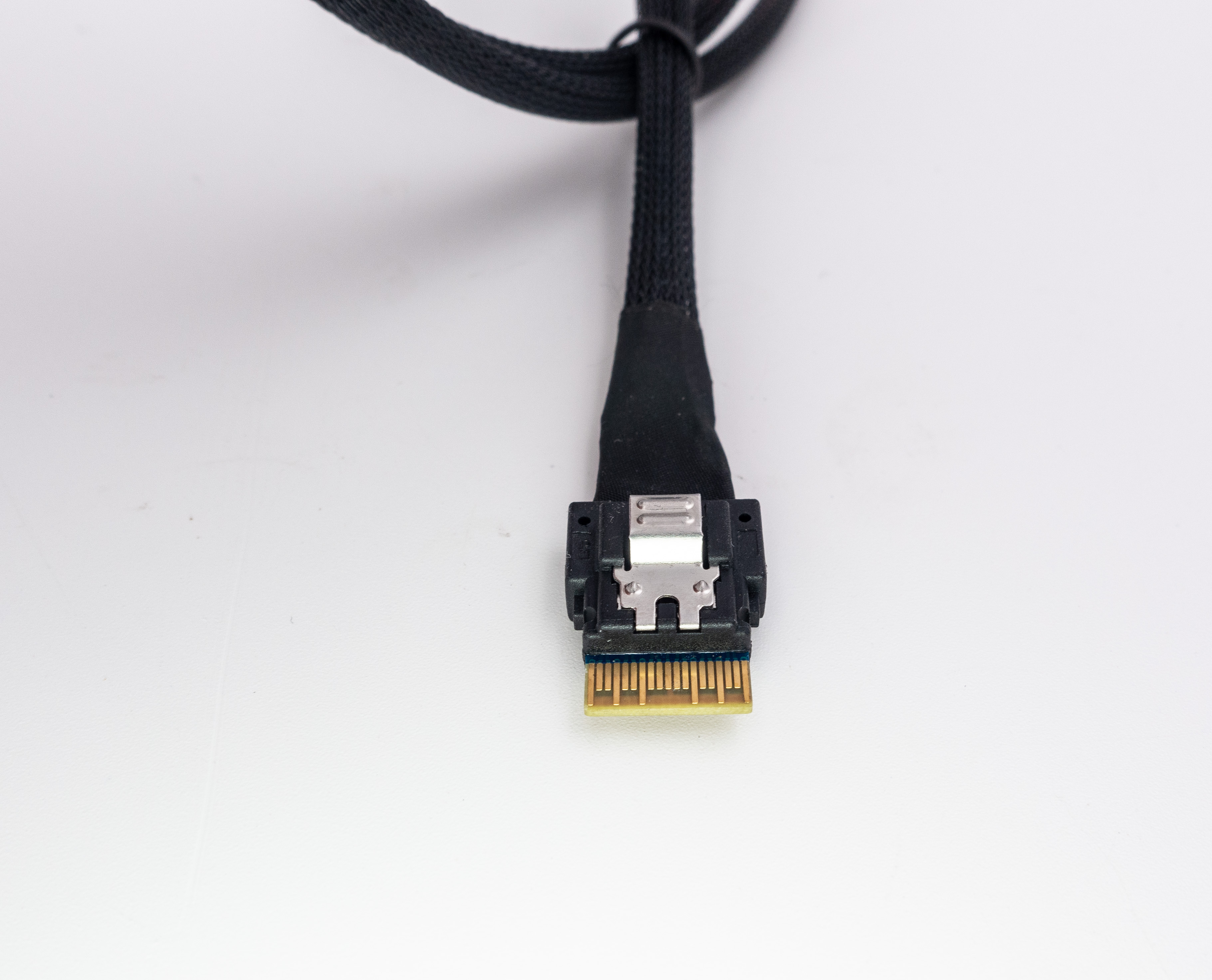 Slim SAS 4.0 SFF-8654 4I 轉 SFF-8643 MiniSAS 12G 硬碟 連接線 排線 傳輸