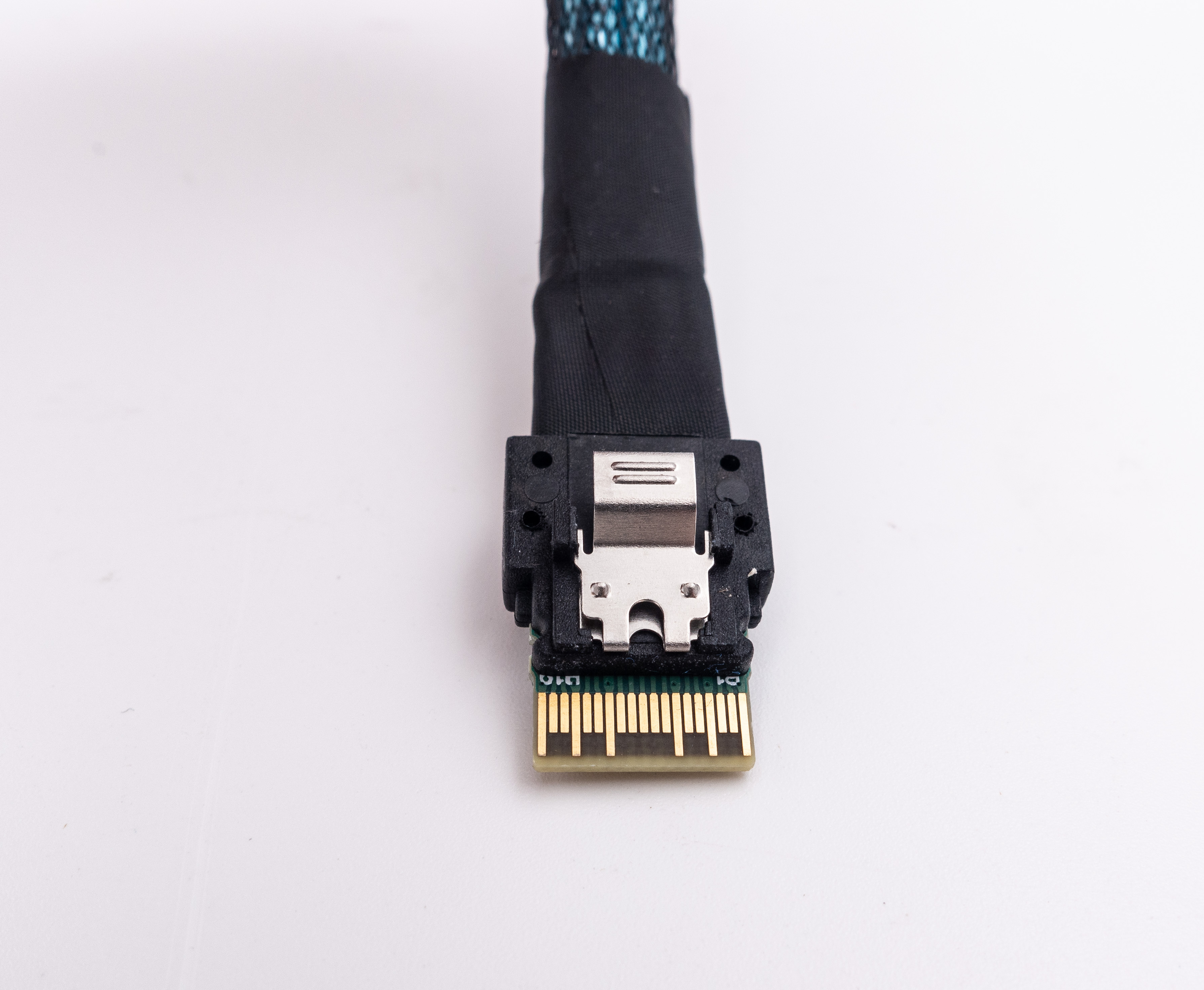 Slim SAS SFF-8654 4i轉 4埠 SATA 硬碟 排線 傳輸線 磁碟陣列 RAID