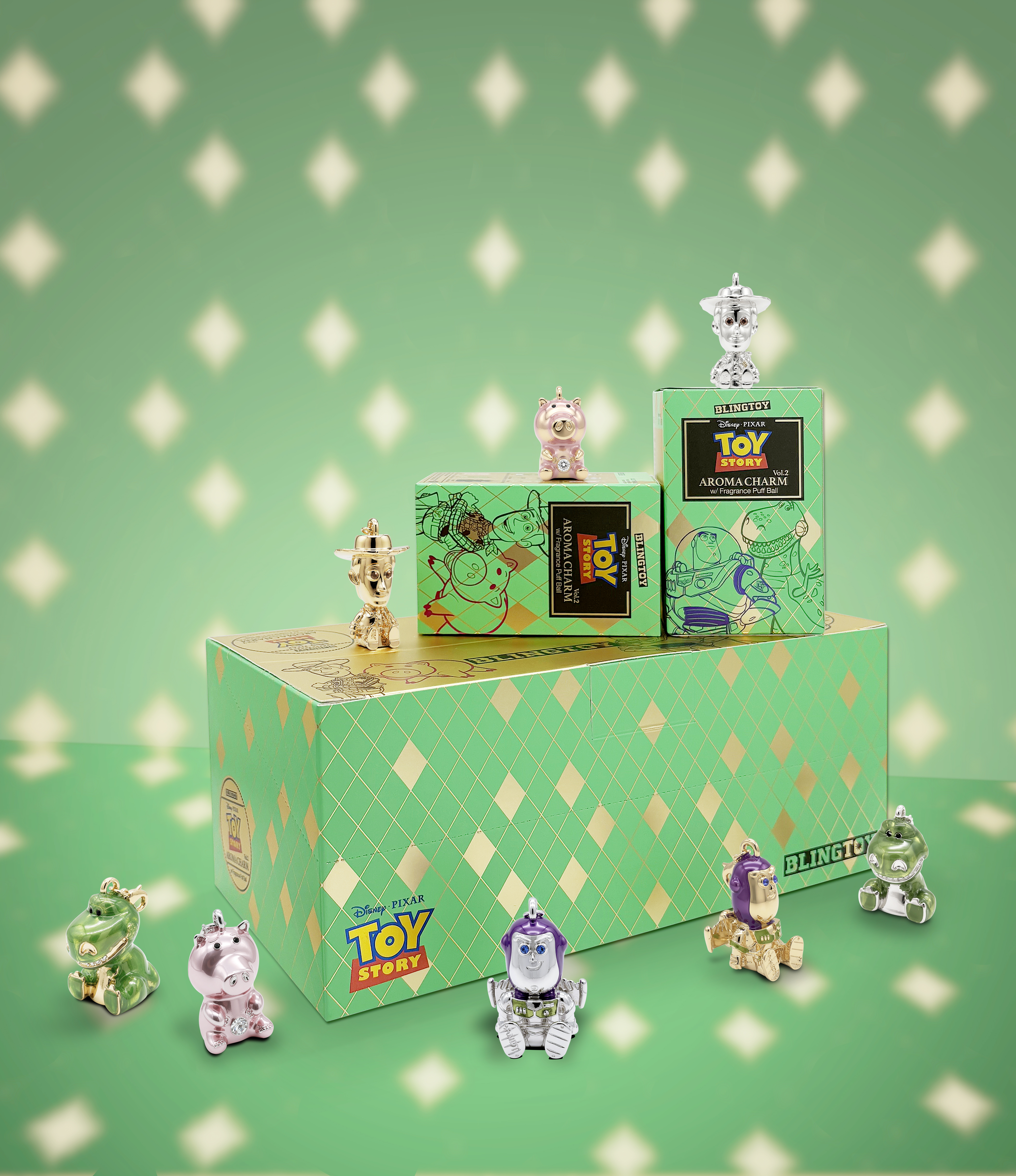 Toy Story V2 Charm Blind Box   (with fragrance puff balls)