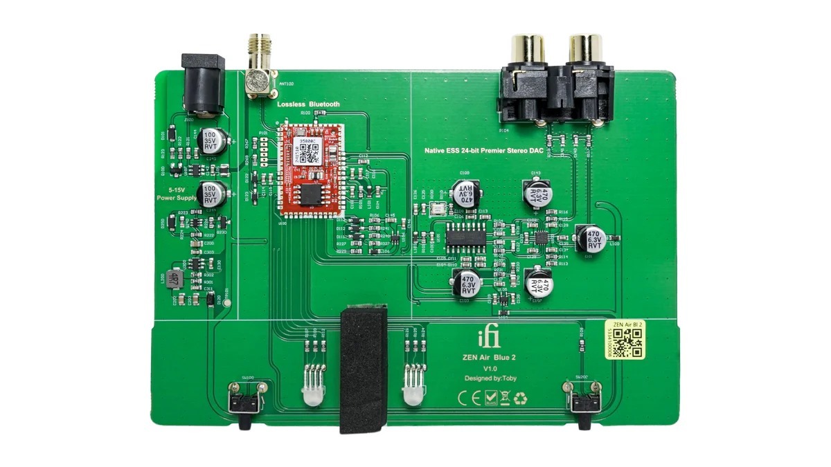 iFi Audio ZEN Air Blue 2 Qualcomm QCC3095 chipset