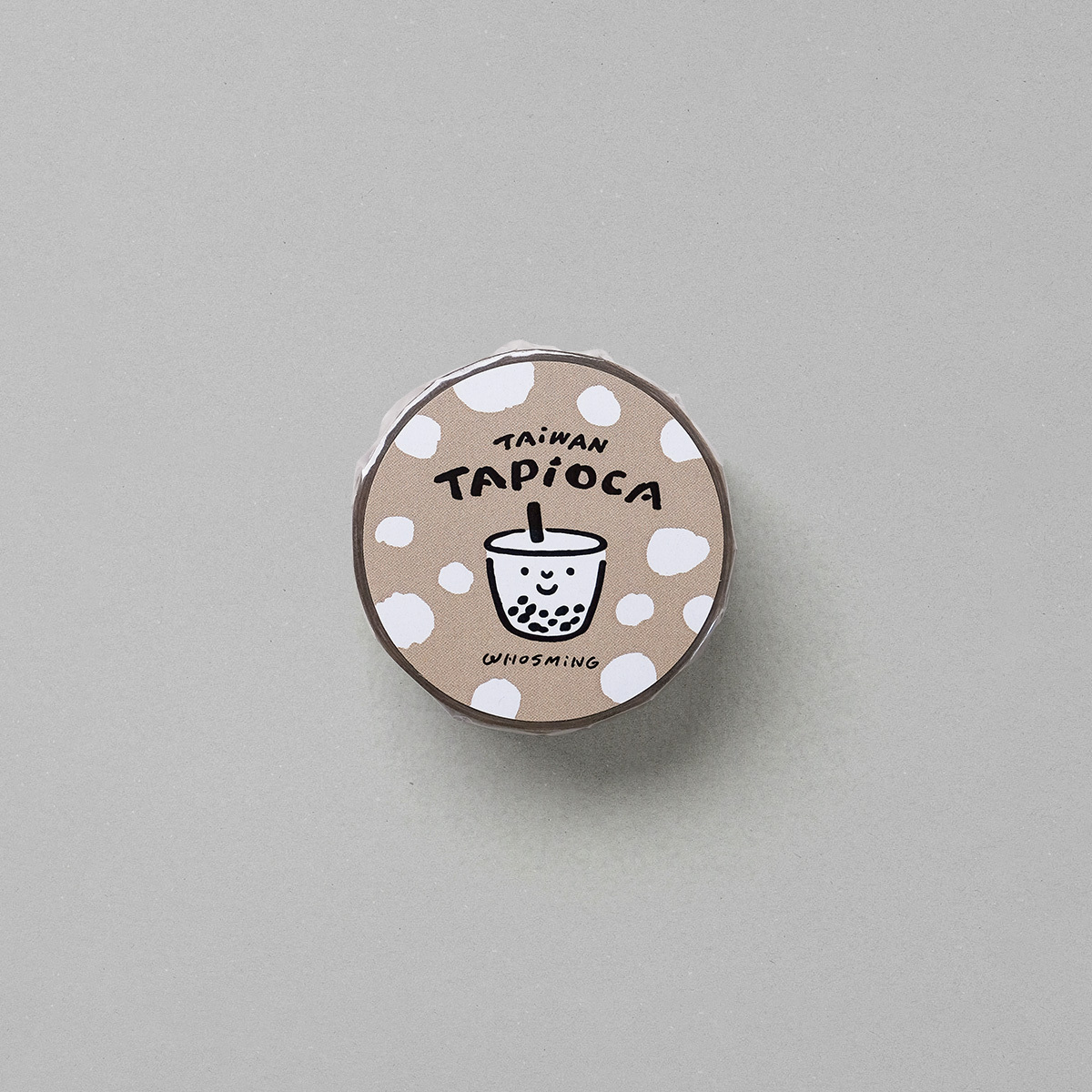 珍珠奶茶｜紙膠帶