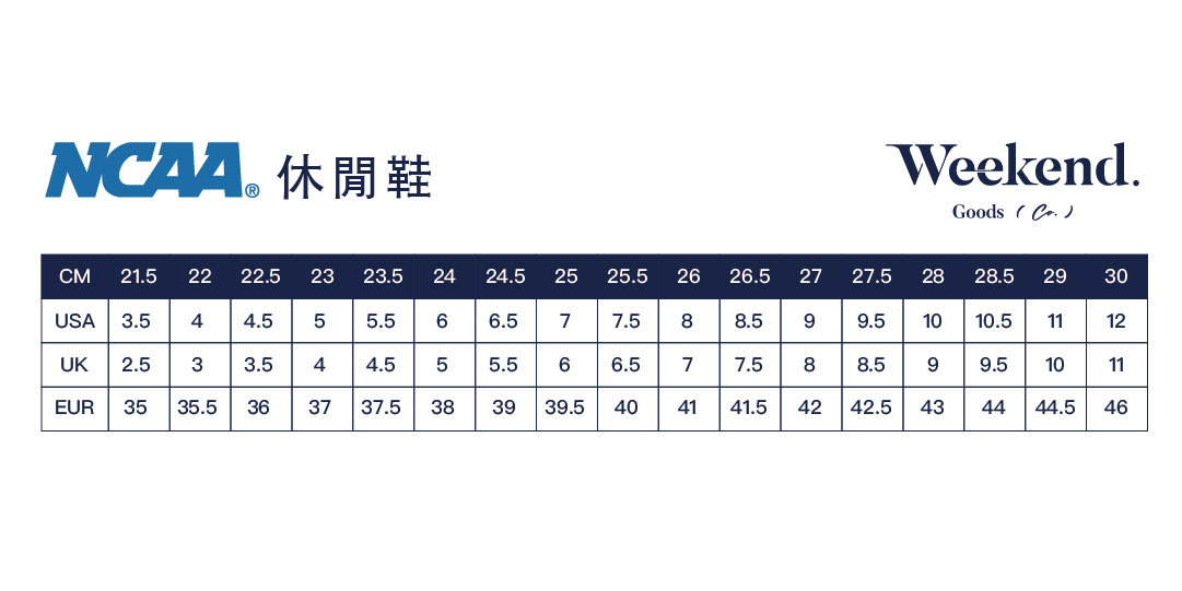 運動鞋尺碼,運動鞋尺寸表,運動鞋尺碼表,鞋子尺寸表,球鞋尺寸表,中性鞋尺寸