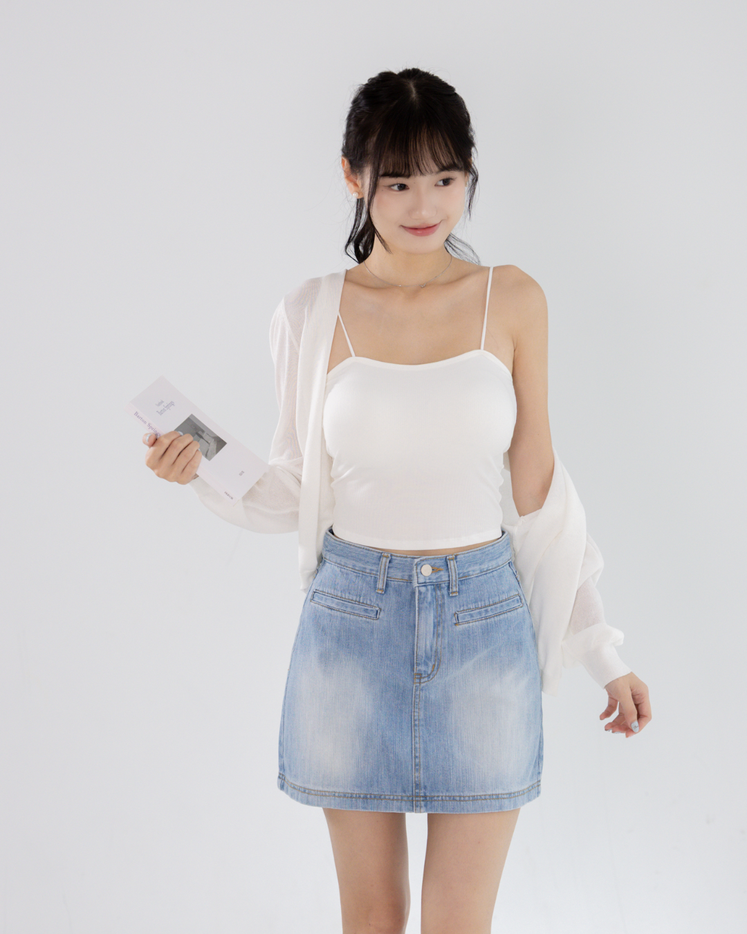 Mood made │日常柔膚厚墊美胸直坑彈力Bra Top