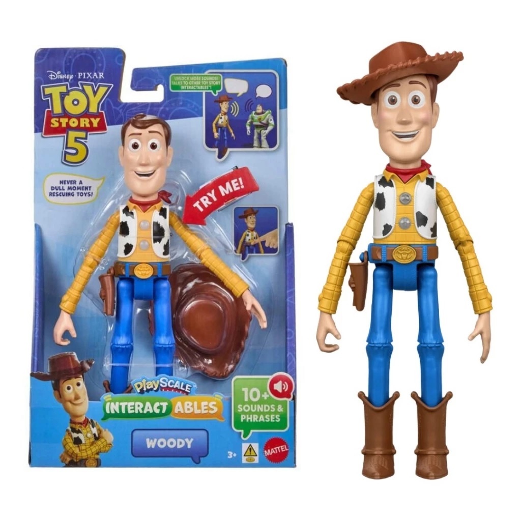 【玩具研究中心】MATTEL 美泰兒 玩具總動員5 胡迪 互動人偶