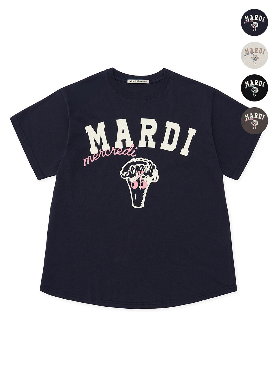 Mardi Mercredi TSHIRT BROCCOLI
