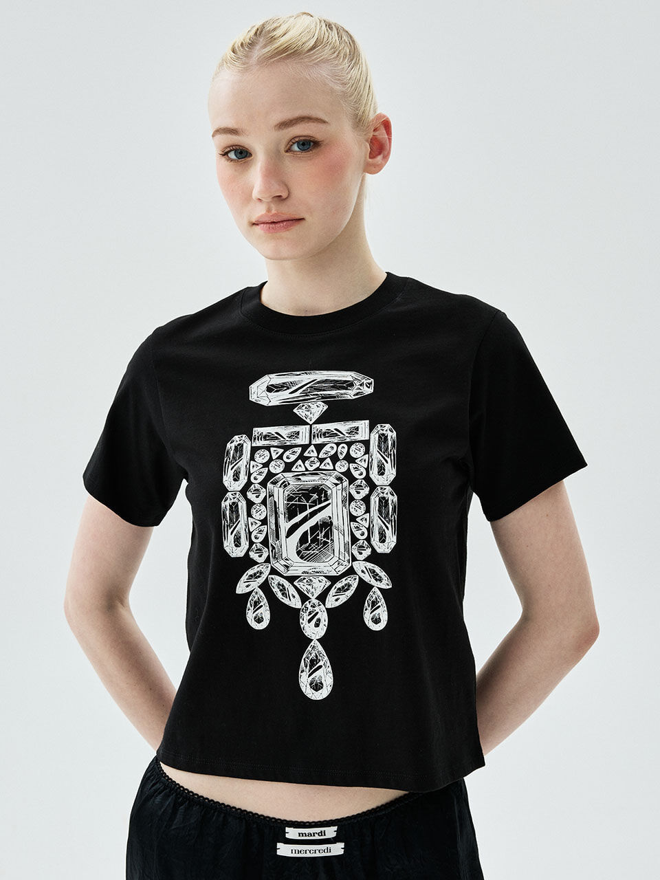 Mardi Mercredi SLIM TSHIRT BIJOU