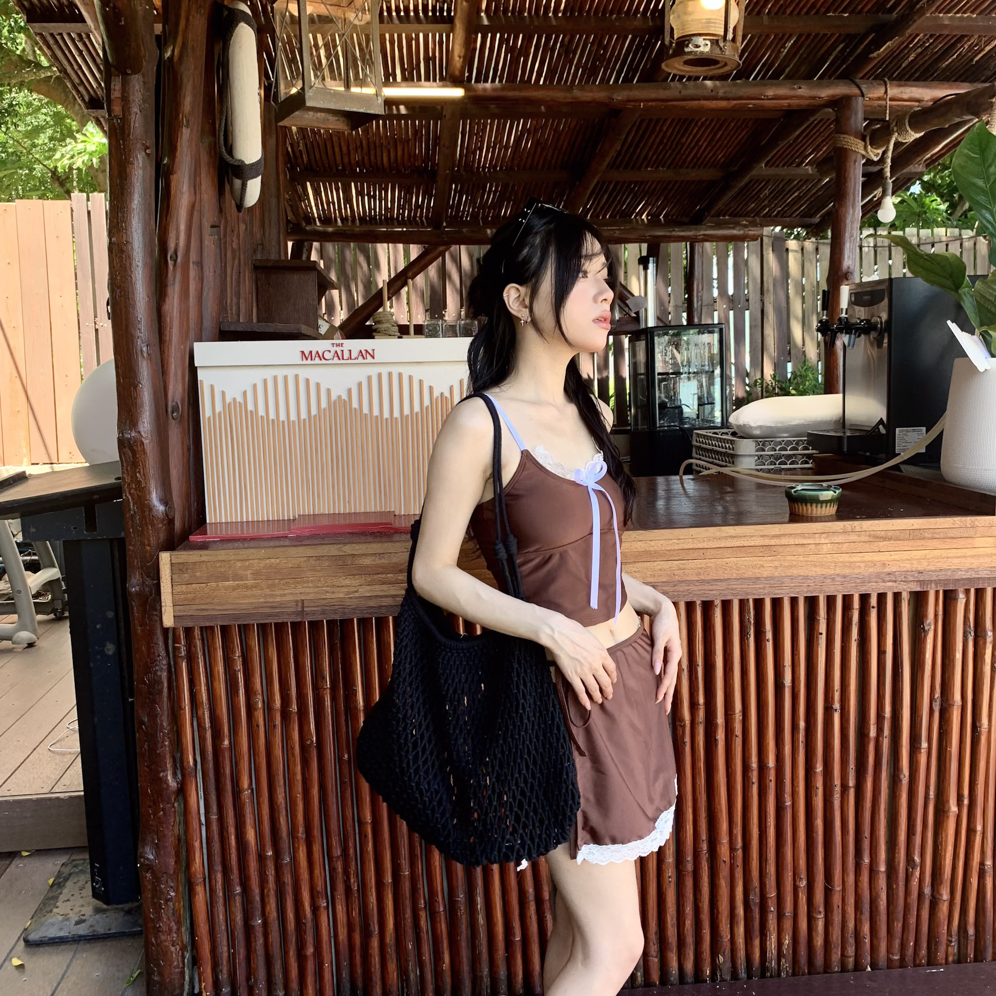 ISA_Made in Summer 度假感編織單肩包_64051