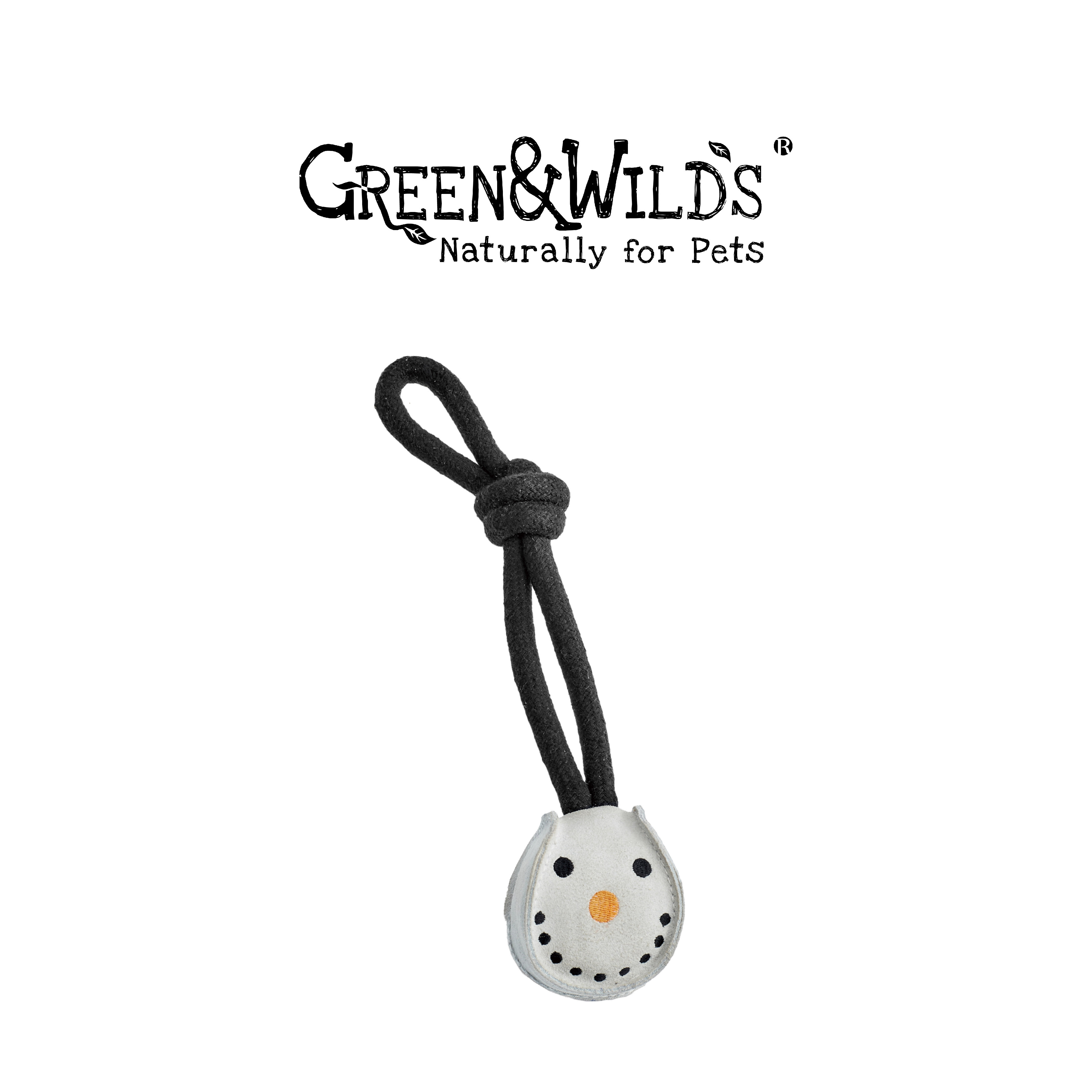 雪球小斯 - 天然犬用啃咬玩具｜英國 GREEN & WILDS