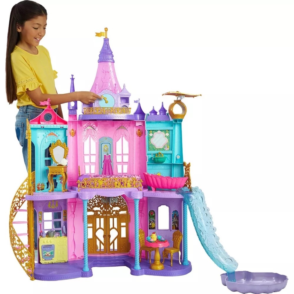 【玩具研究中心】MATTEL 美泰兒 迪士尼 公主城堡