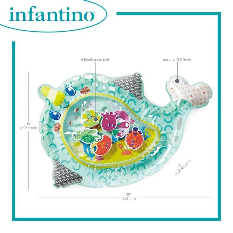 INFANTINO  獨角鯨 玩樂涼墊