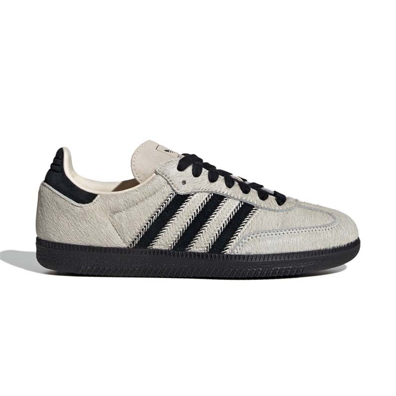 Adidas Samba OG 牛皮革 仿馬毛 米灰 休閒鞋 女鞋 JP5329 [台灣現貨]