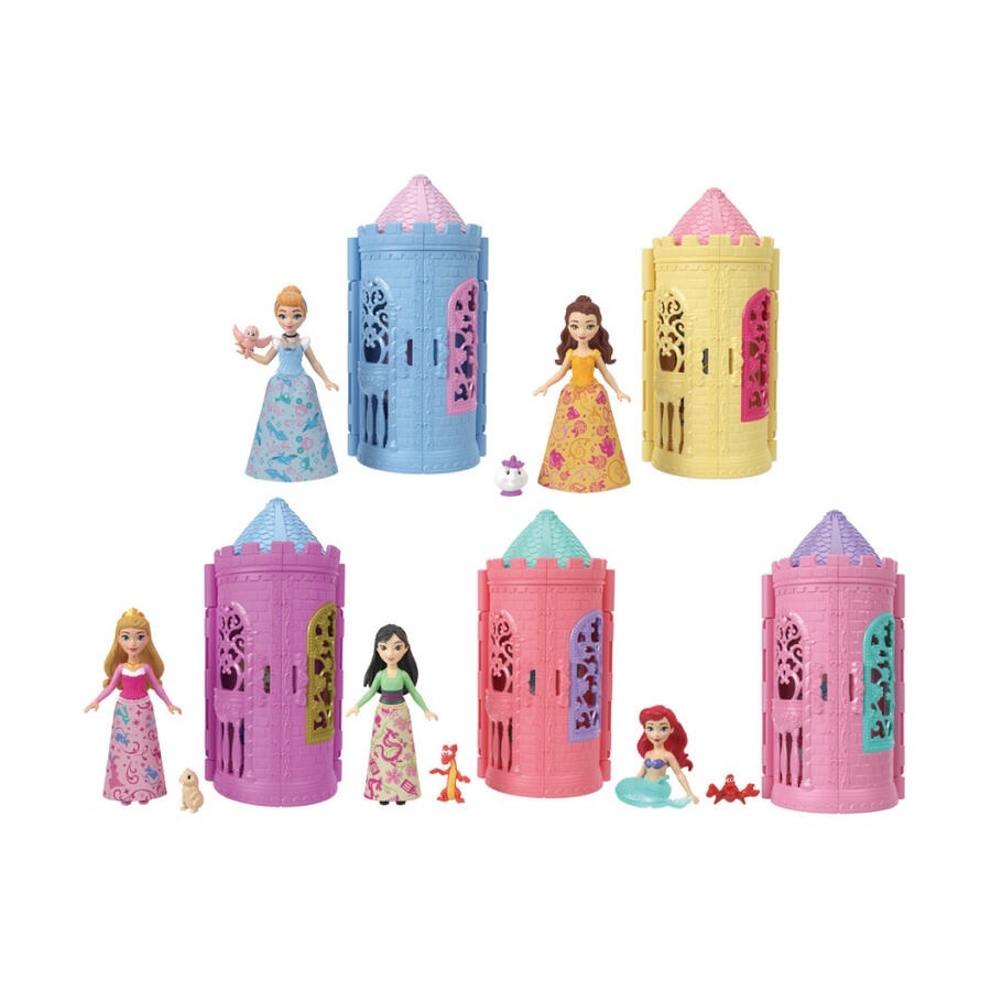 【玩具研究中心】MATTEL 美泰兒 迪士尼 神秘城堡 隨機出貨一款