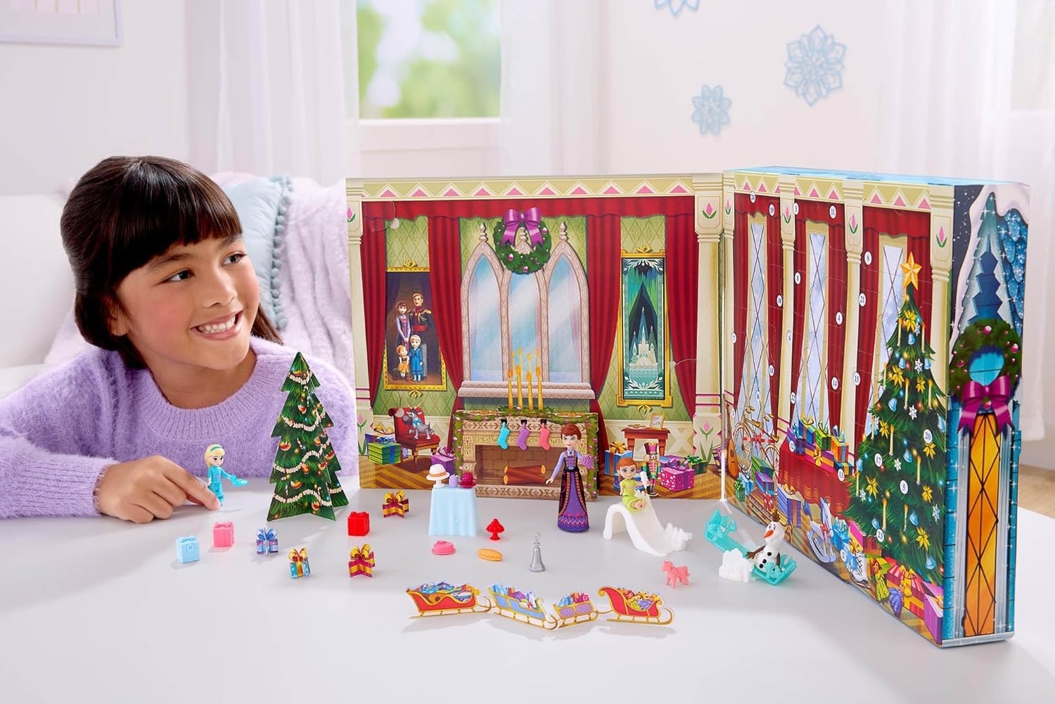 【玩具研究中心】MATTEL 美泰兒 迪士尼 迷你遊樂世界 冰雪奇緣