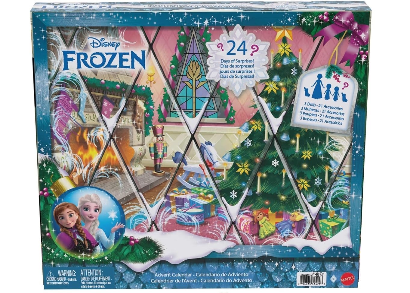 【玩具研究中心】MATTEL 美泰兒 迪士尼 迷你遊樂世界 冰雪奇緣