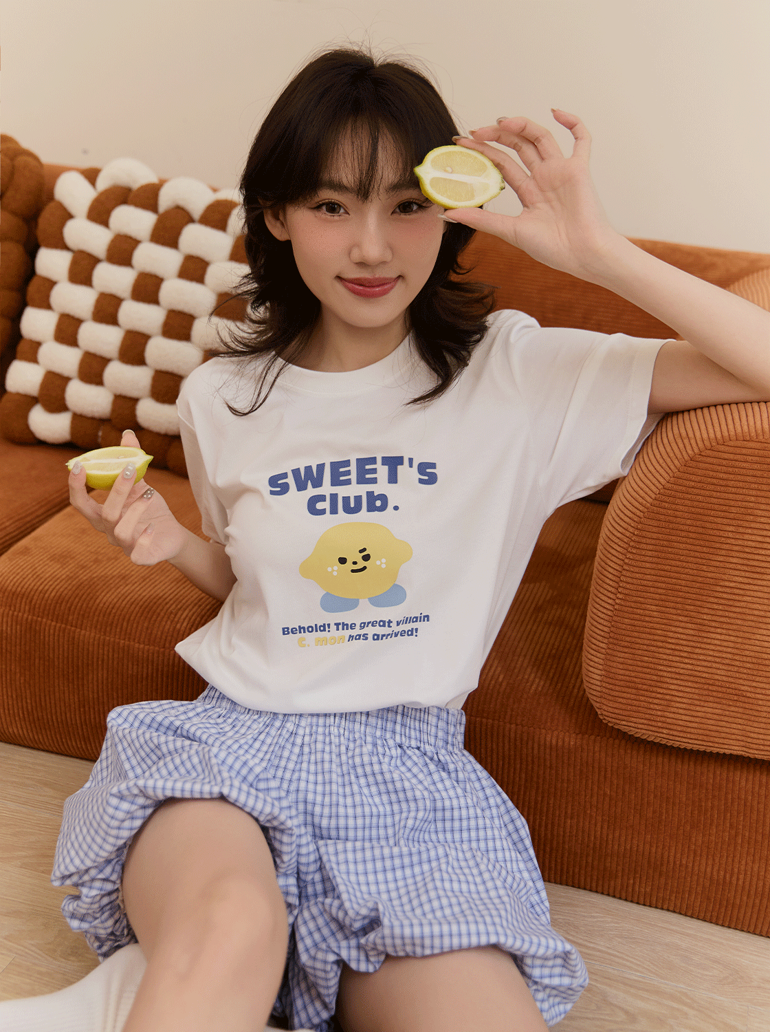 【2件折50】【期間限定】五分糖印花中性TEE