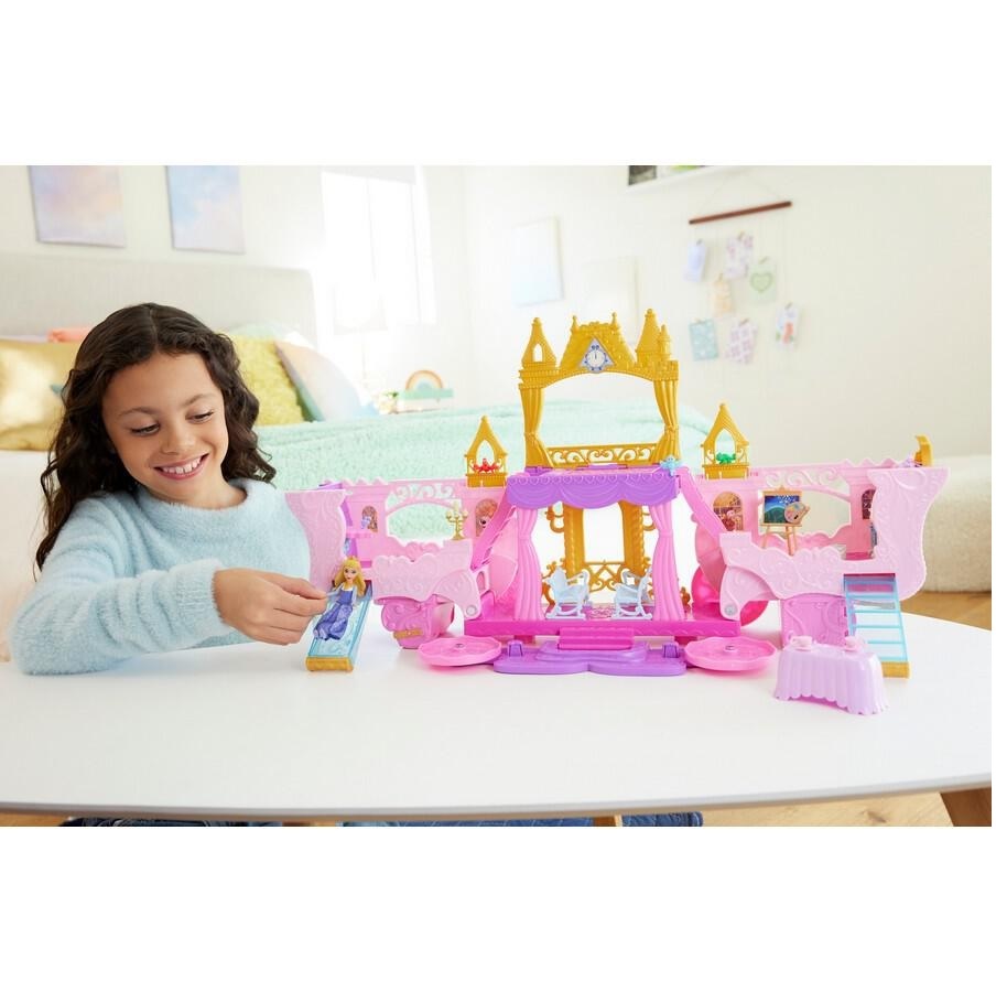 【玩具研究中心】MATTEL 美泰兒 迪士尼 移動城堡 睡美人