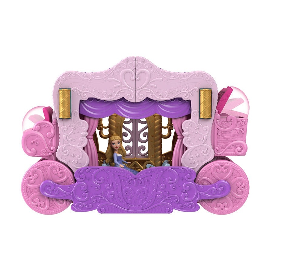 【玩具研究中心】MATTEL 美泰兒 迪士尼 移動城堡 睡美人