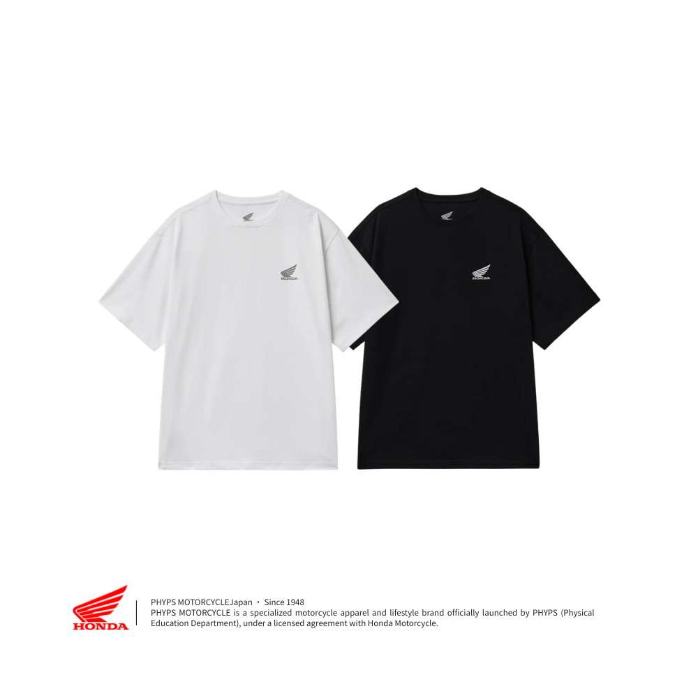 "代購" HONDA x PHYPS 復古 翅膀LOGO 涼感 短T兩入組