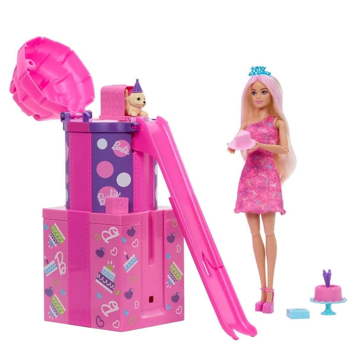 【玩具研究中心】MATTEL 美泰兒 Barbie 芭比 驚喜滑梯