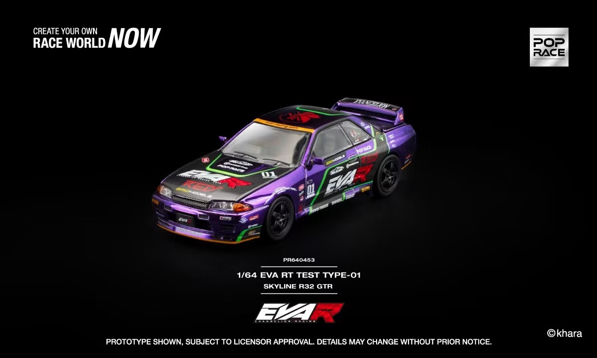 預訂PreOrder- Poprace EVA RT TEST TYPE-01 SKYLINE R32 PR640453