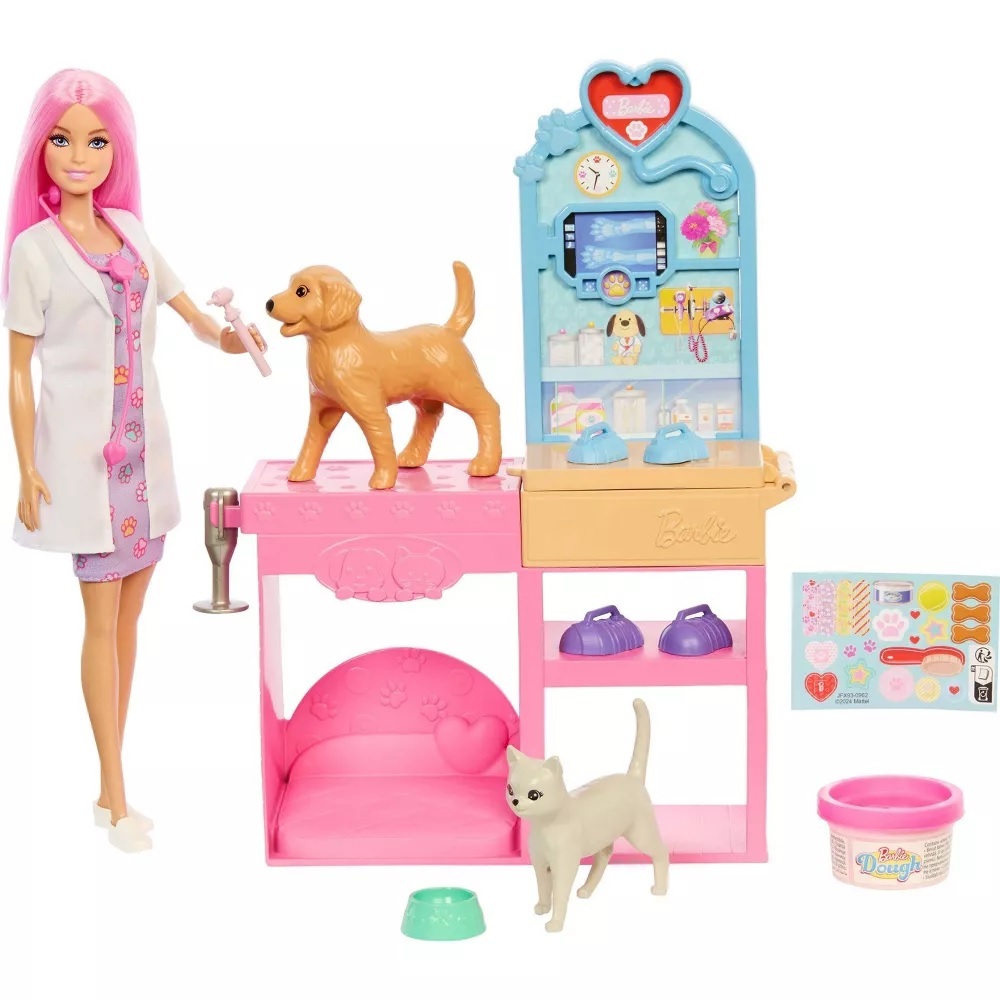 【玩具研究中心】MATTEL 美泰兒 Barbie 芭比 寵物美容院